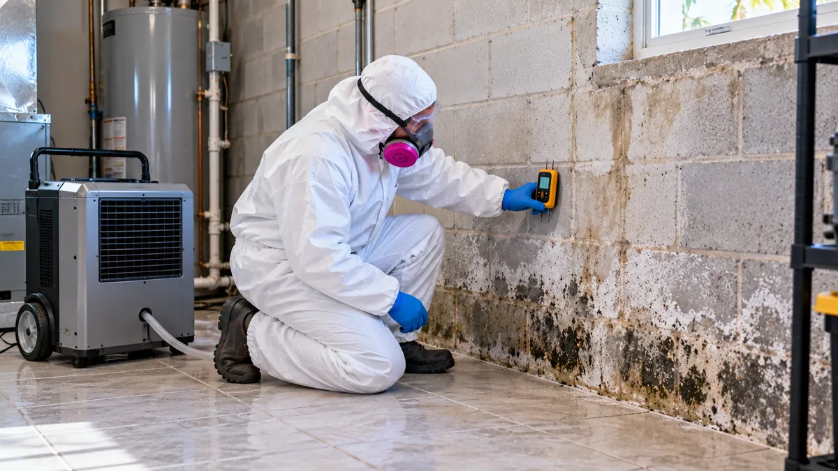 Basement Mold Removal in Gulf Stream