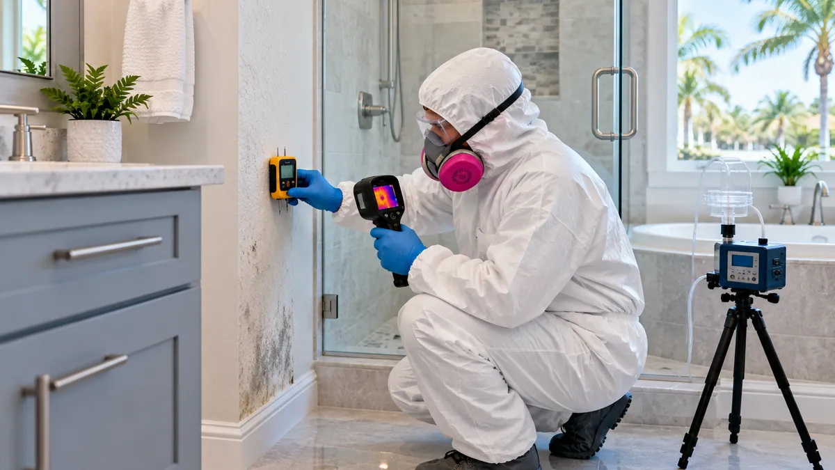 Mold Inspection and Testing in Gulf Stream